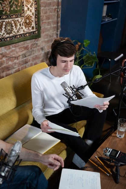 Still from a YouTube video essay about a film. The image should show the editor using editing software with multiple video and audio tracks, demonstrating the complexity and artistry of video essay creation.