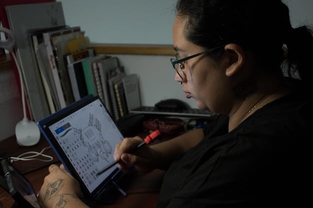 A digital workspace showing AI interfaces assisting in scriptwriting with various data points and story suggestions, highlighting the collaborative nature of AI in filmmaking, displaying multiple screens with code and creative prompts.