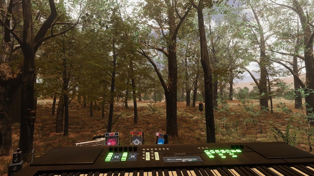 A screenshot from a popular virtual music festival, demonstrating the use of interactive elements and avatars to create an engaging and immersive experience. The festival's branding is prominent and visually appealing.