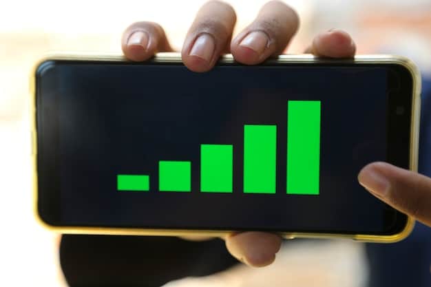 A graph showing the subscriber churn rate for major streaming services over the past three years, with a noticeable spike in Q3 2025.