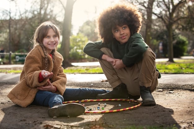 A heartwarming image showing a diverse group of children playing together in a park, symbolizing the importance of a stable and loving environment for children during custody disputes.