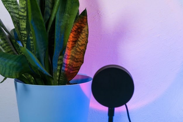Close-up shot of a microphone with the Spotify logo prominently displayed, next to a framed photo of Meghan Markle and Prince Harry. The scene is dimly lit, creating a contemplative mood.