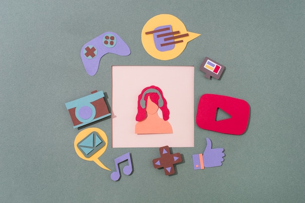 A collage featuring various streaming service logos (Netflix, Viki, Spotify, YouTube Music) overlaid on a background of a K-drama concert, illustrating the accessible platforms that contribute to the popularity of K-drama soundtracks.